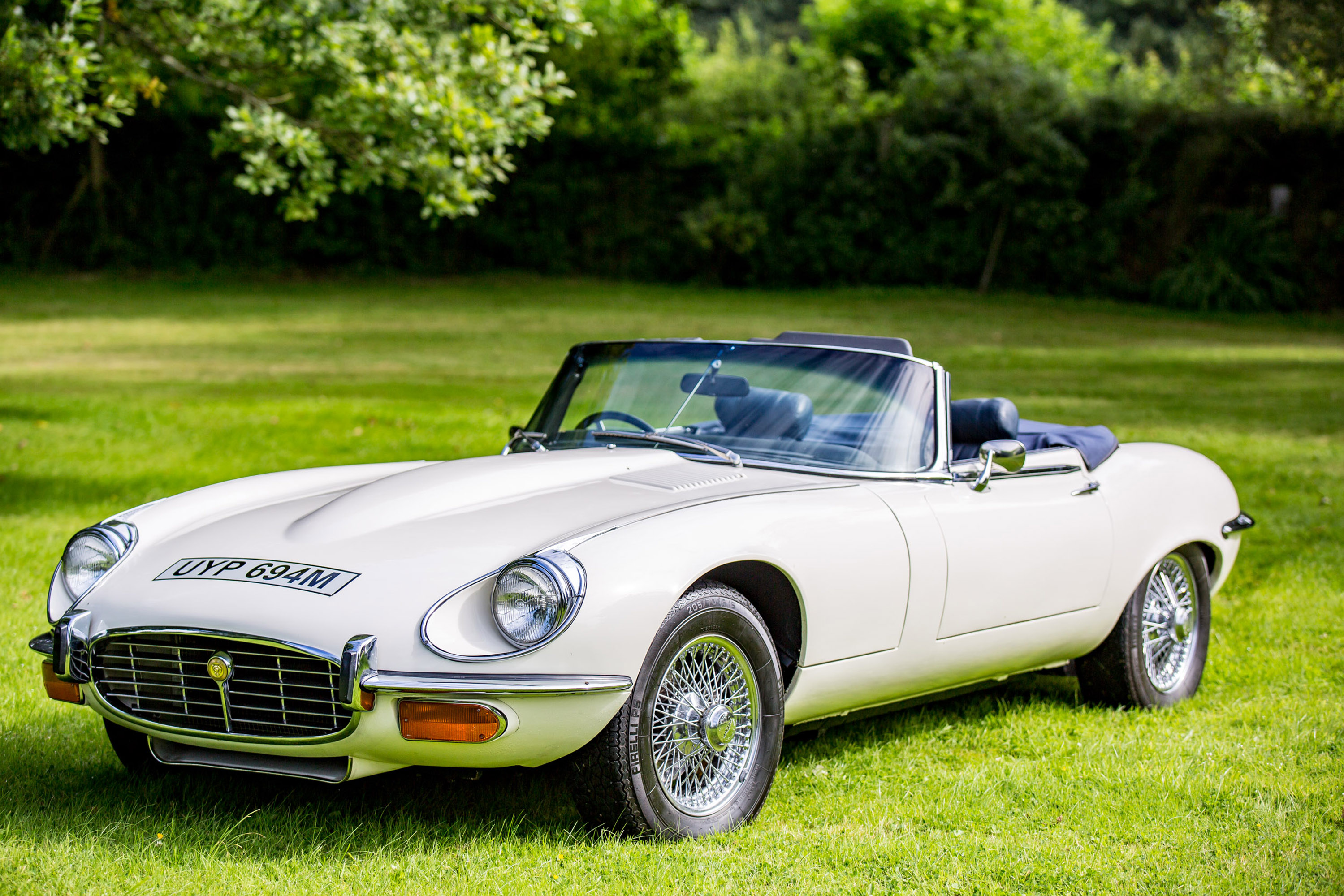 a classic Jaguar F-type vehicle looks for new owner