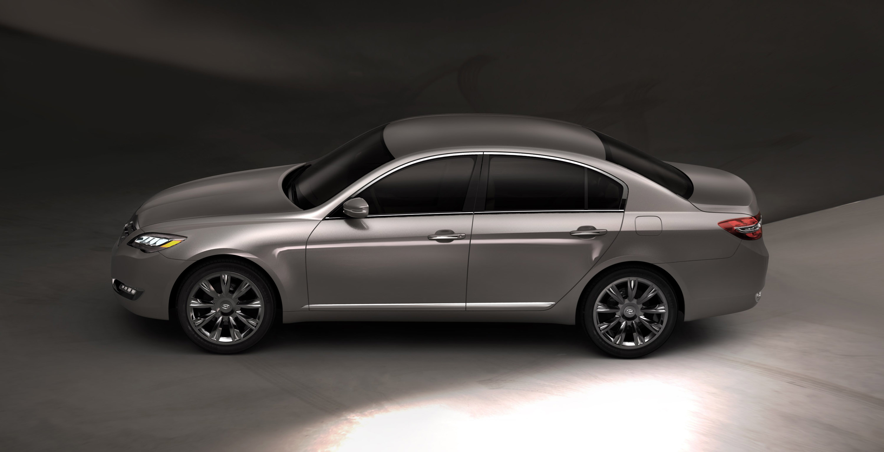 Hyundai genesis attack bmw #3