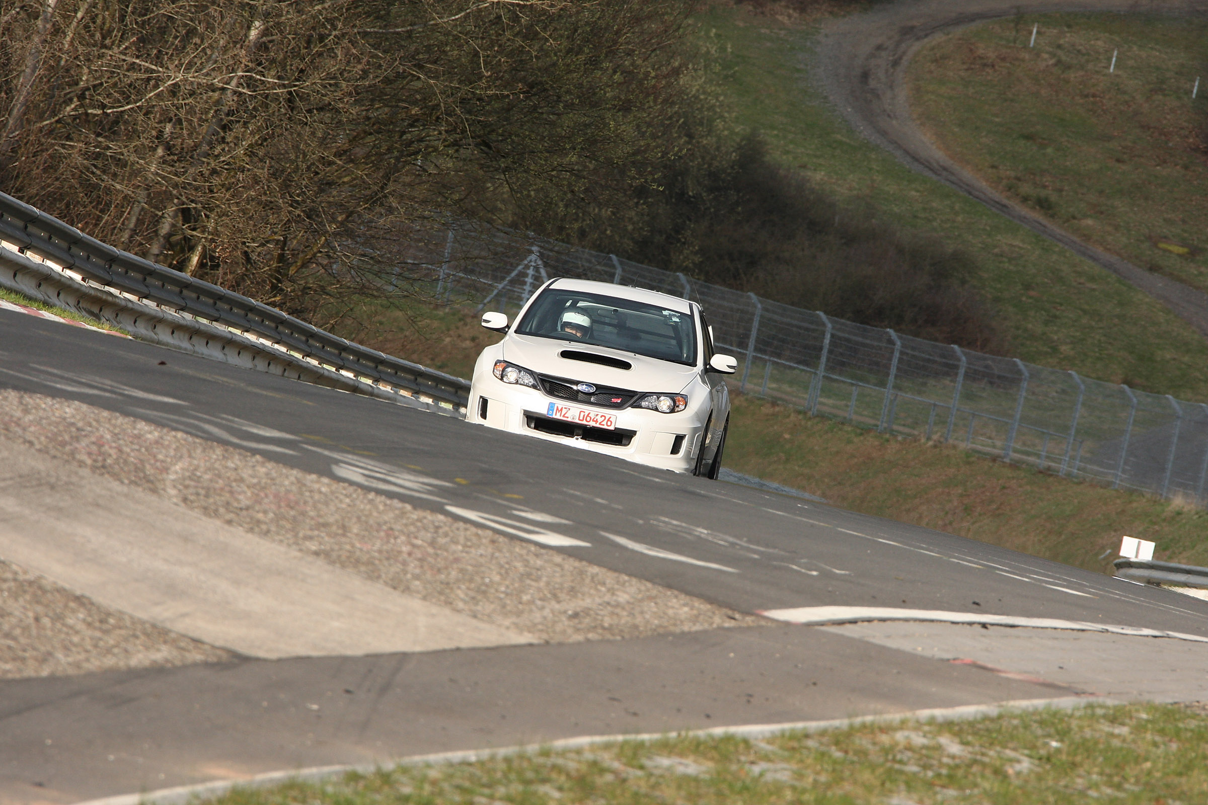 2011 Subaru WRX STI 4-door at Nordschleife Nurburgring Germany