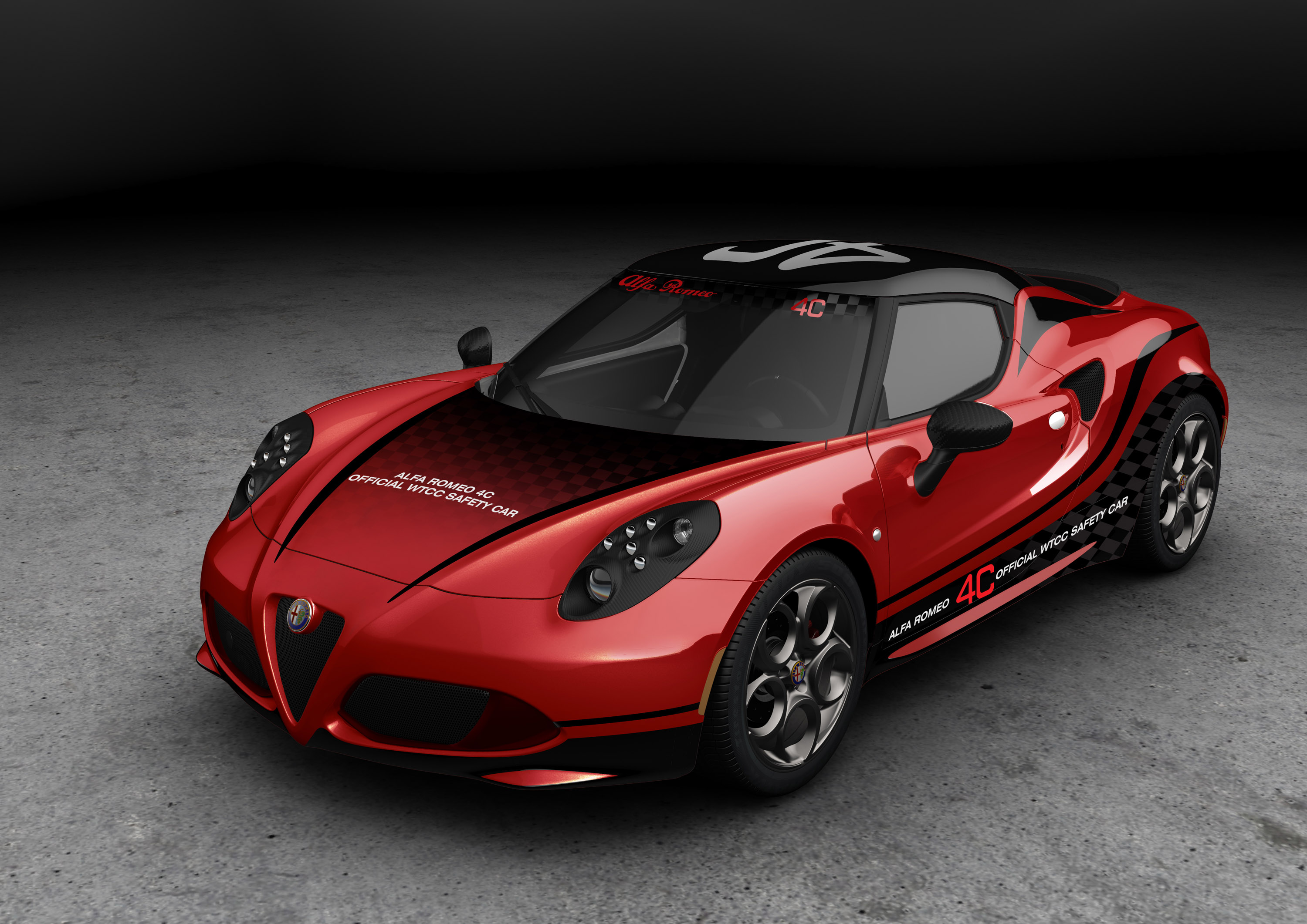 Alfa Romeo 4C Safety Car for 2014 WTCC