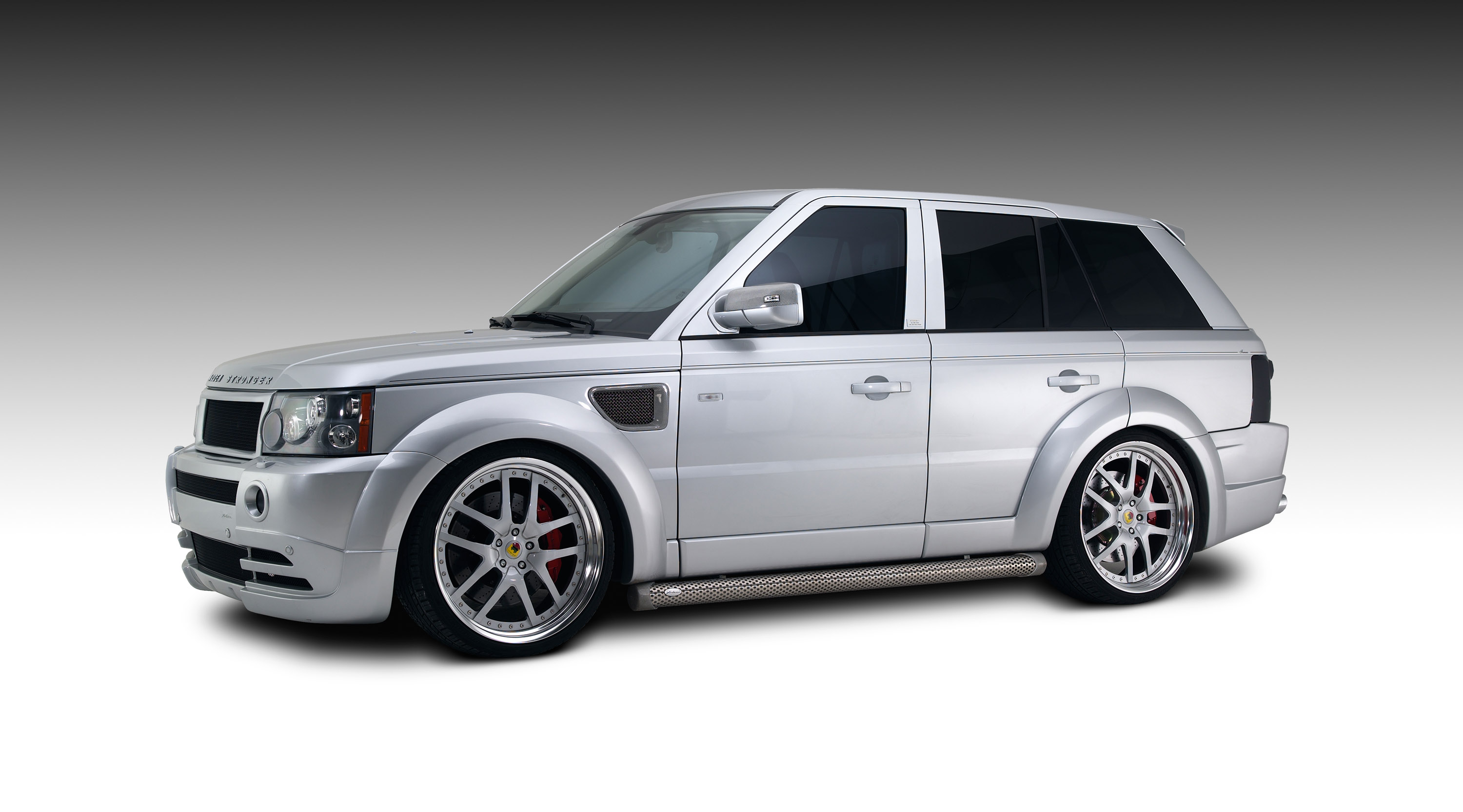 Lowered Range Rover