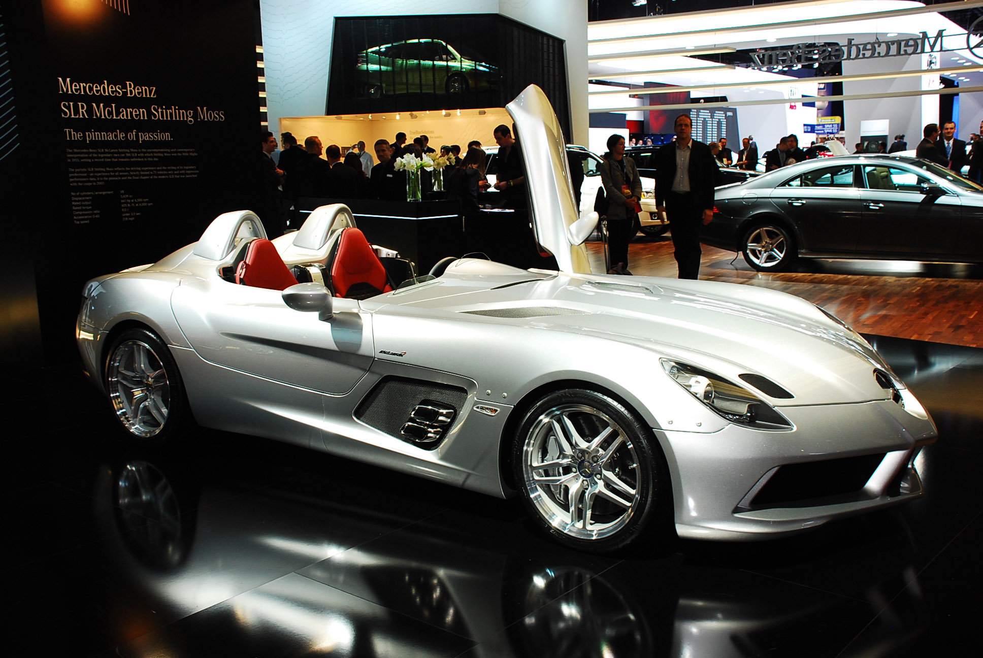 Kanye west mercedes slr stirling moss