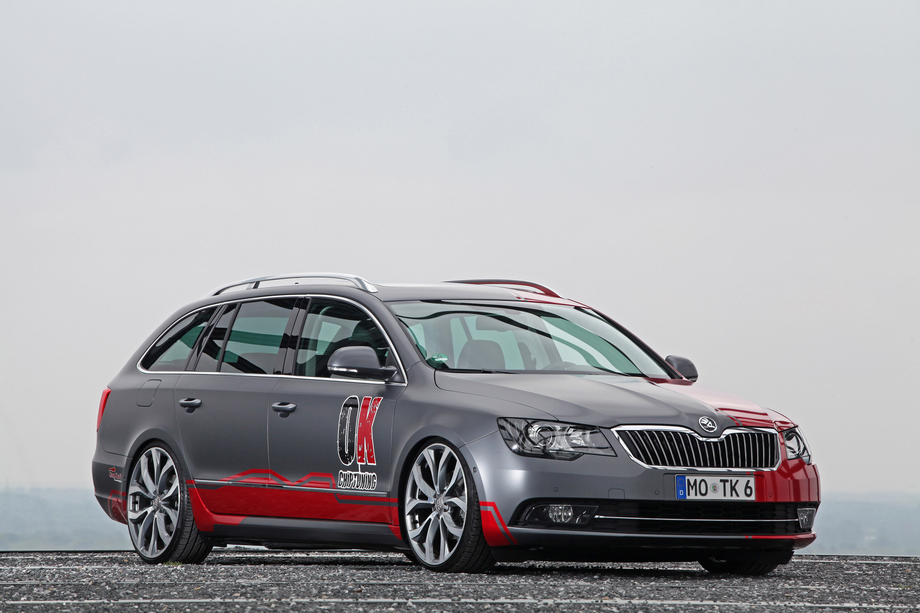 OK-Chiptuning Gives Two Faces To Skoda Superb