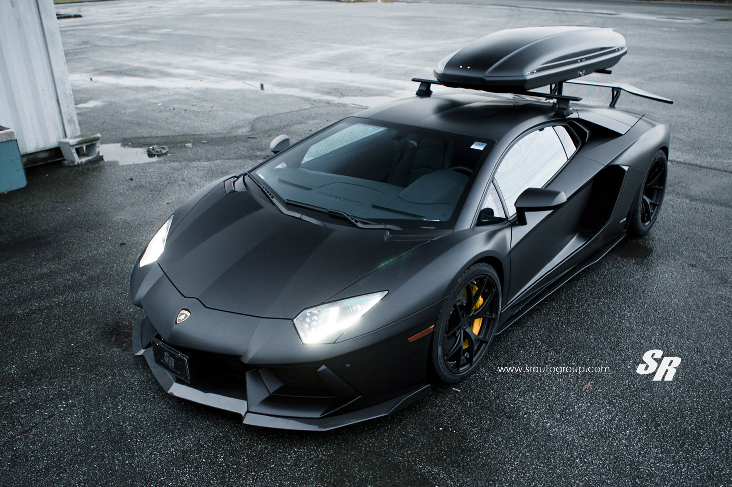 Thule Ski Rack >> Lamborghini Aventador LP700 Converted To Winter Edition Thule Ski Rack >> Lamborghini Aventador LP700 Converted To Winter Edition