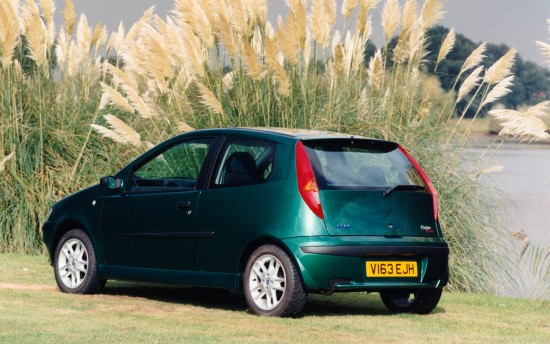 2003 Fiat Punto Sporting. Fiat Punto Sporting Interior.