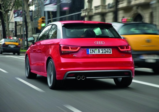 Audi has been caught testing its allnew baby hot hatch the Audi S1