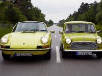 Classic MINI and Porsche 911 (2013)