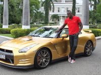 Usain Bolt Golden Nissan GT-R (2013)