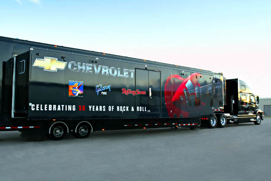 Chevrolet Rock And Roll Tour Trailer