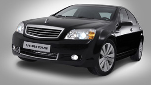 gm daewoo introduces new veritas, korea's true standard for large sedans