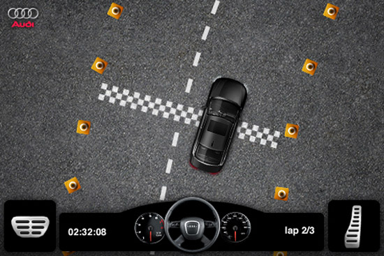 AUDI A4 DRIVING CHALLENGE Game