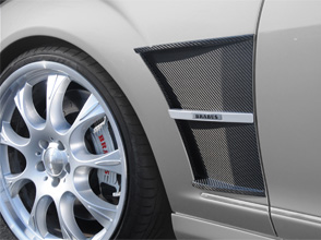 brabus 22-inch wheels and sport fenders for mercedes s-class and cl-class