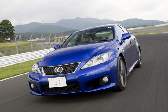 The Lexus IS F uses a compact fivelitre V8 engine developing over 311kW and