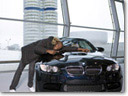 Olympic Champion Usain Bolt tests the BMW M3