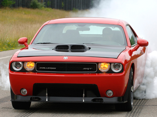 dodge showcases 2009 viper-powered challenger srt10 concept