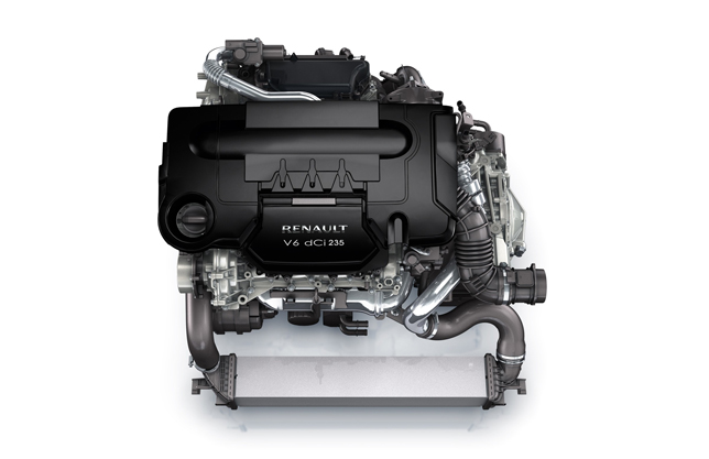 Renault-Nissan alliance V6 dCi engine