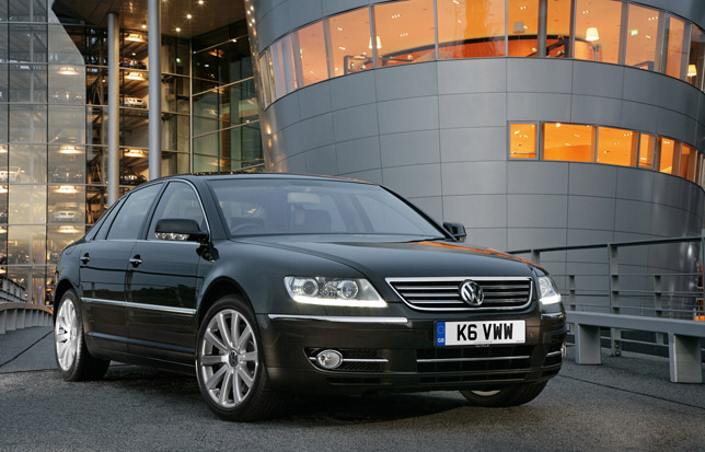 Volkswagen Phaeton. Subtle design tweaks have also been made to the exterior 