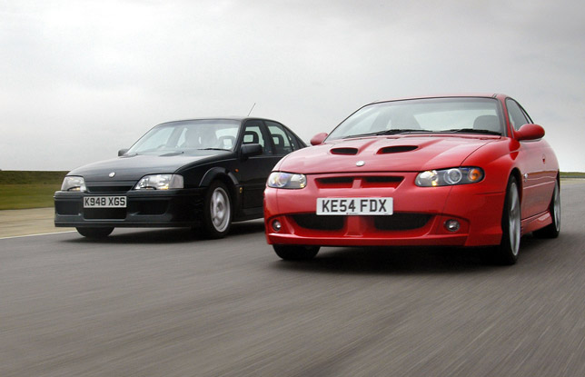 Monaro VXR versus Lotus Carlton