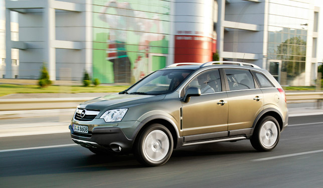 New Opel Antara with Front-Wheel Drive