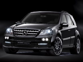 brabus widestar based on the mercedes m-class facelift version