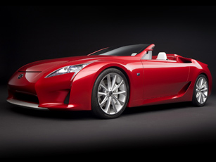 lexus super car races to melbourne motor show