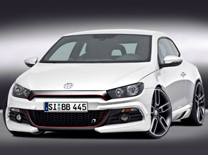 b&b vw scirocco – sports-coupe up to 350hp / 450nm