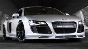 PPI R8 Razor automobile lifestyle in carbon fibre