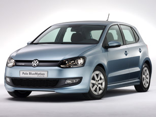 volkswagen polo bluemotion concept car
