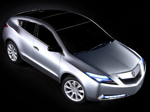 all-new acura zdx debuts at new york international auto show
