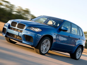 bmw x6 m and bmw x5 m make world debuts in 2009