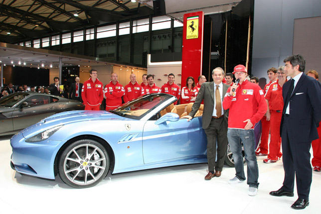Ferrari California at Shanghai Motor Show