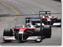 Monaco Grand Prix - Timo Glock and Jarno Trulli at the Bottom