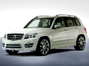 mercedes-benz glk in a sportservice lorinser outfit