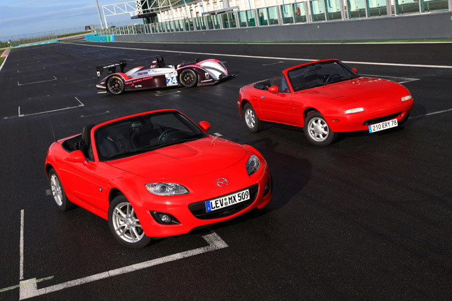 Roadster Enthusiasts to celebrate 20 Years of Mazda MX-5 at Le Mans