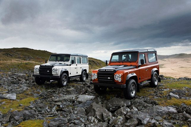 Land Rover Defender Fire and Defender Ice Limited Editions