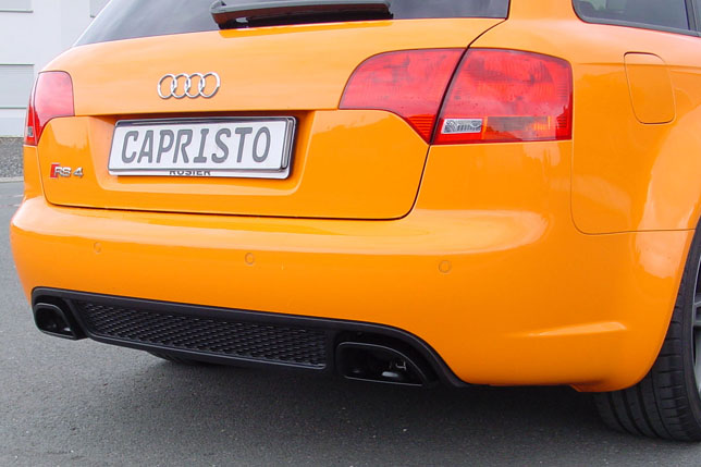 Capristo flap controlled sport exhaust system for Audi RS4