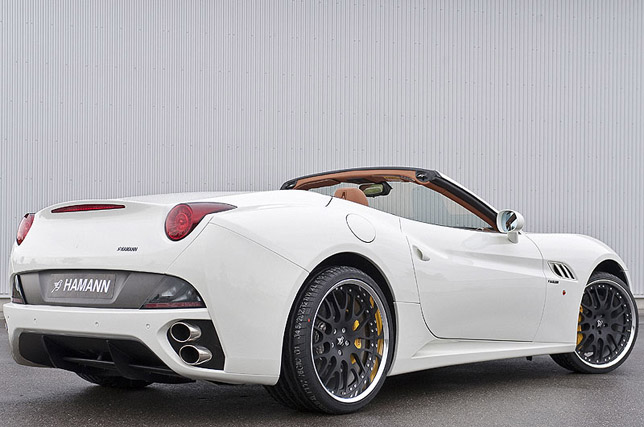 Ferrari California with "Edition Race" alloy wheels