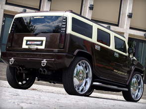 geigercars hummer h2 latte macciatto