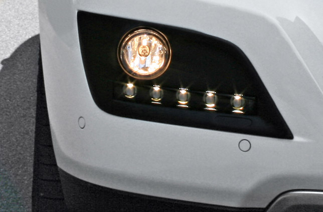 Carlsson daytime running lights for ML-Class W164 - detail