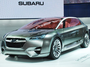 subaru hybrid tourer concept unveiled at tokyo motor show 2009