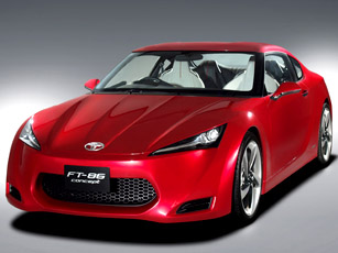 toyota to unveil its new ft-86 sports car concept at tokyo motor show