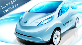 Nissan shows new sketch of a commercial electric concept