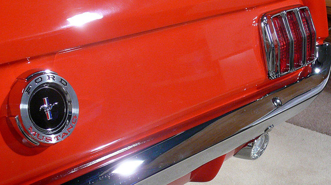 1965 Ford Mustang replica pool table