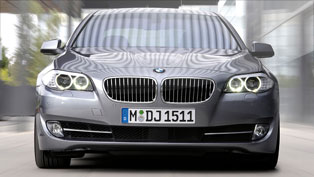 BMW unveiled the new 5 series F10 