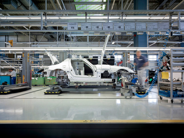 Mercedes-Benz SLS AMG Series Production in Sindelfingen plant