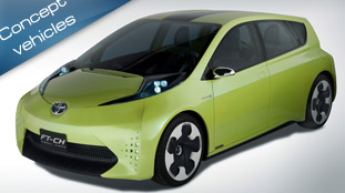 toyota debuts ft-ch compact hybrid concept