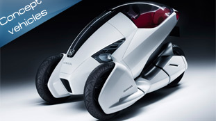 Honda presents 3R-C design study vehicle