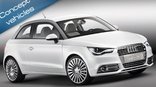 audi a1 e-tron study electrifies geneva 2010