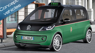 volkswagen displays its milano taxi concept at hanover 2010