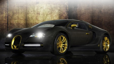 bugatti veyron linea vincero d'oro is the latest creation of mansory